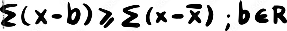Statistics Mathematics Formulas Handwritten Statistics Mathematics Formulas Handwritten