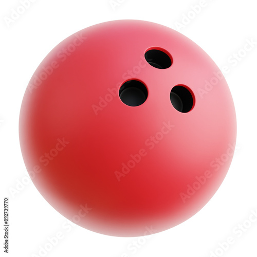 Bowling Ball 3d Illustration photo