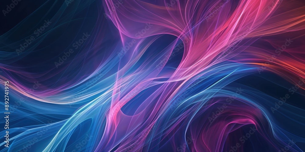 Abstract Pink and Red Smoke Background created by ai Abstract Pink and Red Smoke Background created by ai