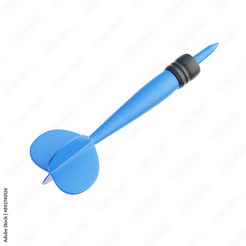 Dart 3d Illustration Dart 3d Illustration