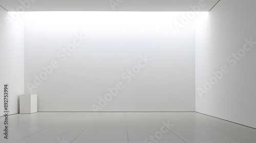 Wallpaper Mural Minimalist Room with White Decor Torontodigital.ca