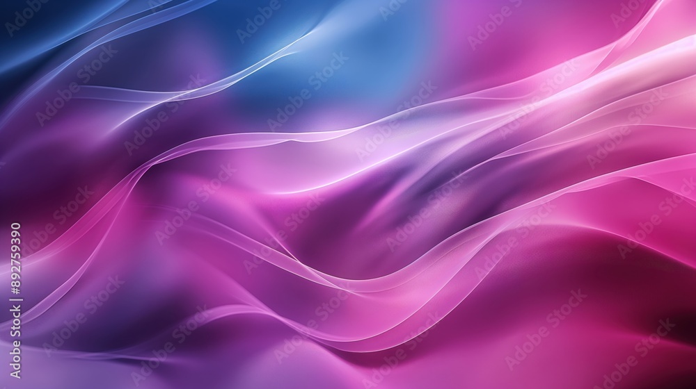 Fototapeta premium Abstract Pink and Red Smoke Background created by ai