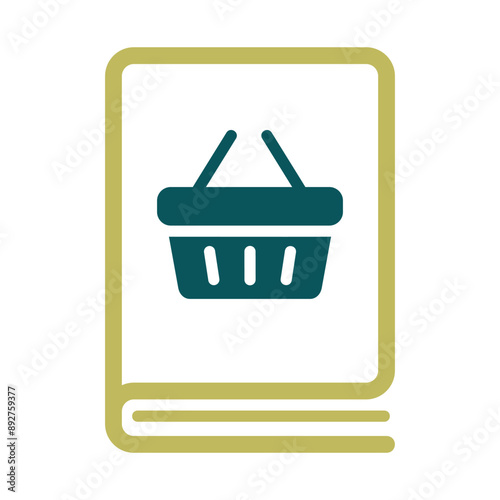 Catalog product vector flat icon