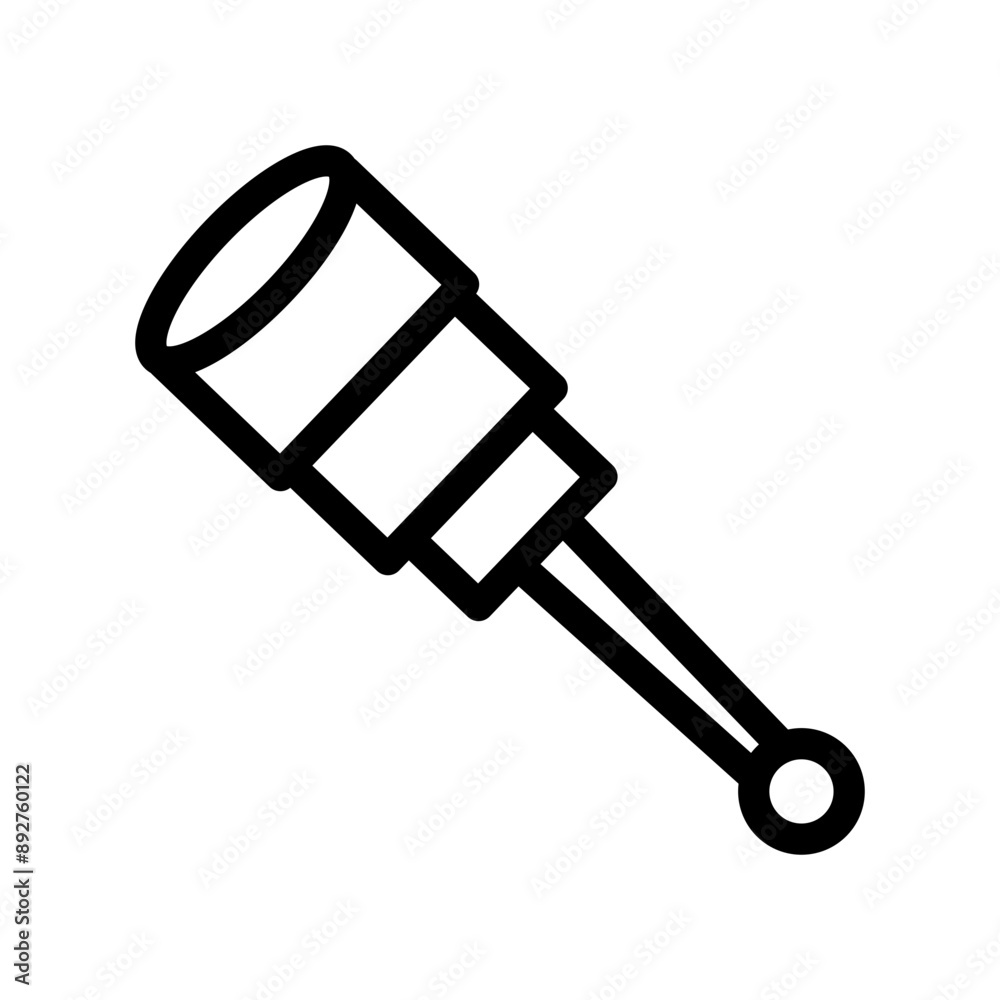 binoculars icon design in filled and outlined style binoculars icon design in filled and outlined style