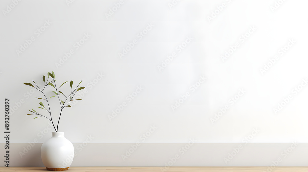 Single Flower in White Vase Single Flower in White Vase