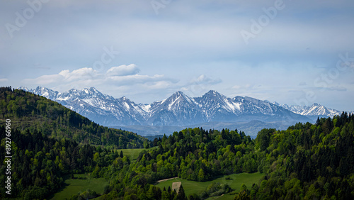 Fototapeta Naklejka Na Ścianę i Meble -  landscape in the mountains