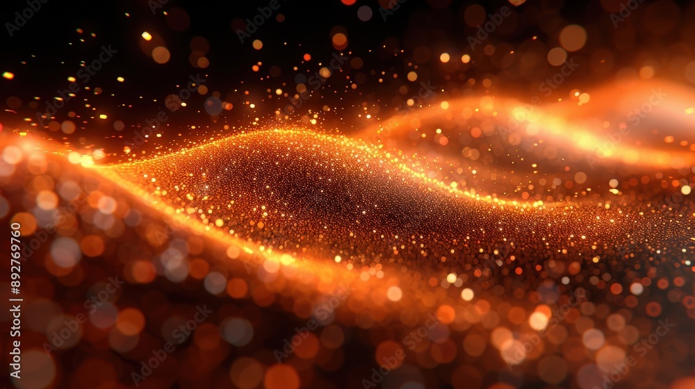 abstract background with colorful light plays