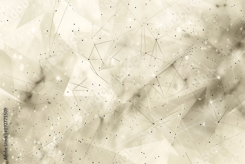 beige-gray digital background polygonal and dots
