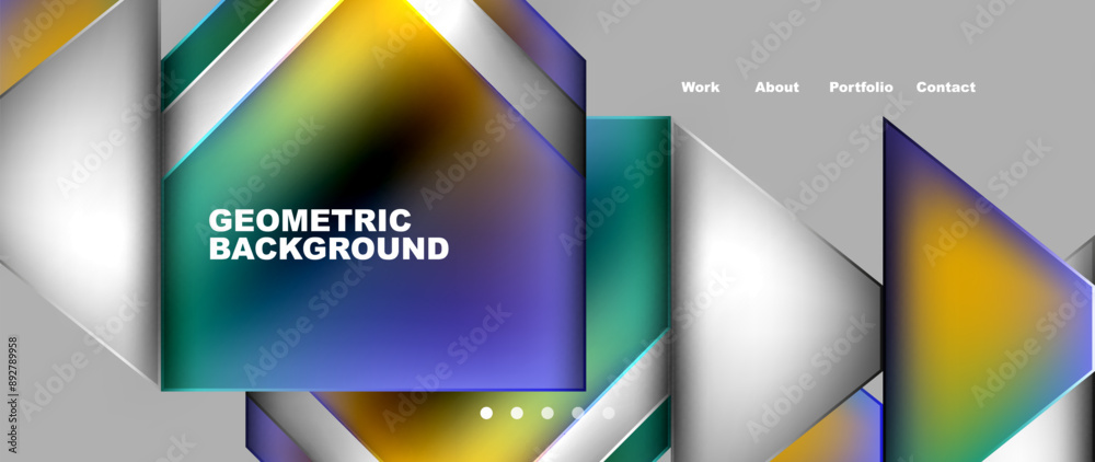Gradient triangle geometric minimal wallpaper Gradient triangle geometric minimal wallpaper