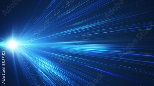 Vibrant Cosmic Light Rays created by ai