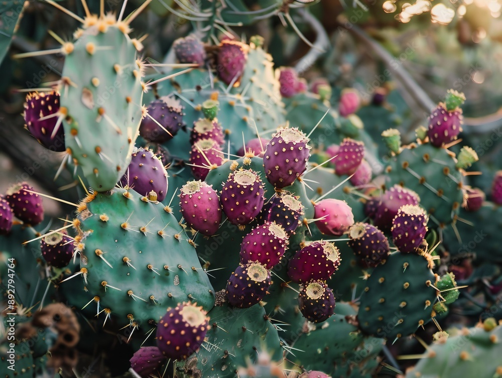 Purple Harvest: Exploring The Prickly Pear Cactus Field Purple Harvest: Exploring The Prickly Pear Cactus Field