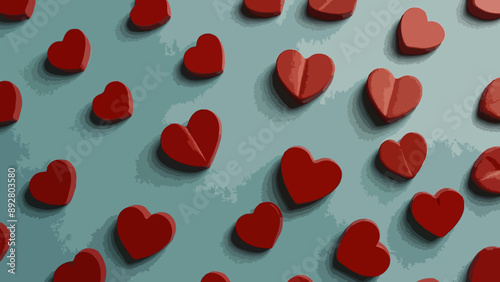 red blood cells flowing
