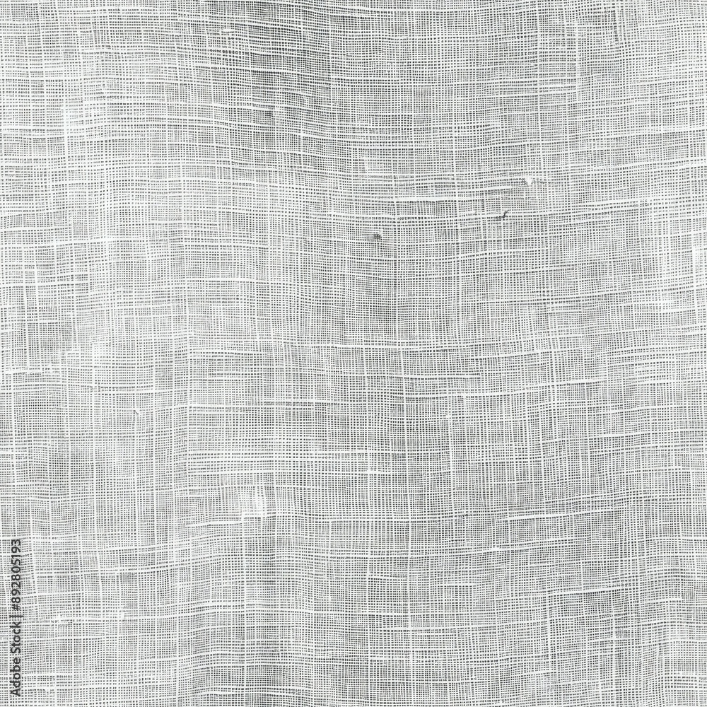 Fototapeta premium Clean canvas seamless pattern, light grey background 