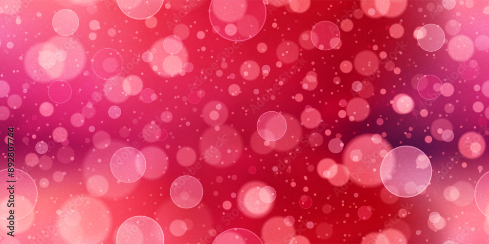 Royal red gradient seamless pattern with defocused bokeh texture. Raspberry sparkling wine with fancy overlayed cirle texture. Vector shiny wallpaper. Elegant bg Royal red gradient seamless pattern with defocused bokeh texture. Raspberry sparkling wine with fancy overlayed cirle texture. Vector shiny wallpaper. Elegant bg