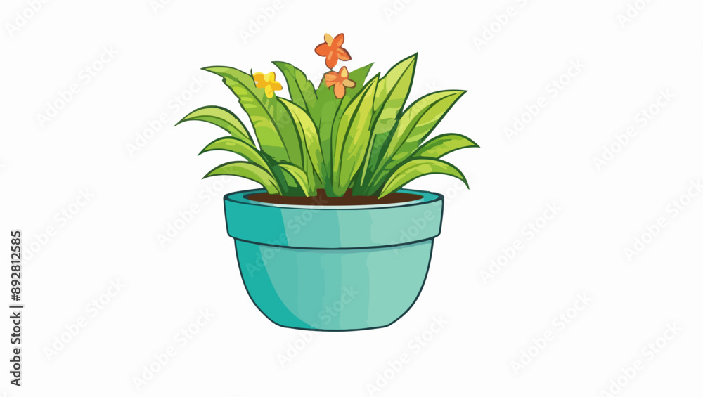 Flowerpot Vector Design Flowerpot Vector Design