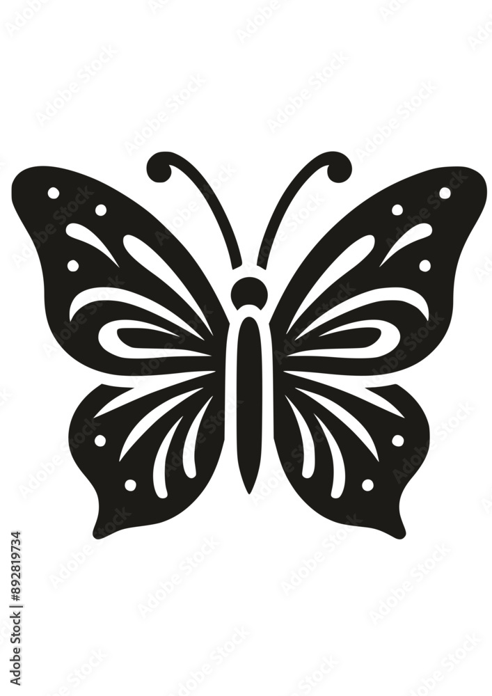 Butterfly SVG, Moth SVG, Insect SVG, Wings SVG, Butterfly Design, Butterfly Silhouette, Flying SVG, Dragonfly SVG, Butterfly Art, Beautiful Butterfly SVG, Cut file for Cricut SVG, JPG, PNG