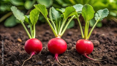 red radish sprouts