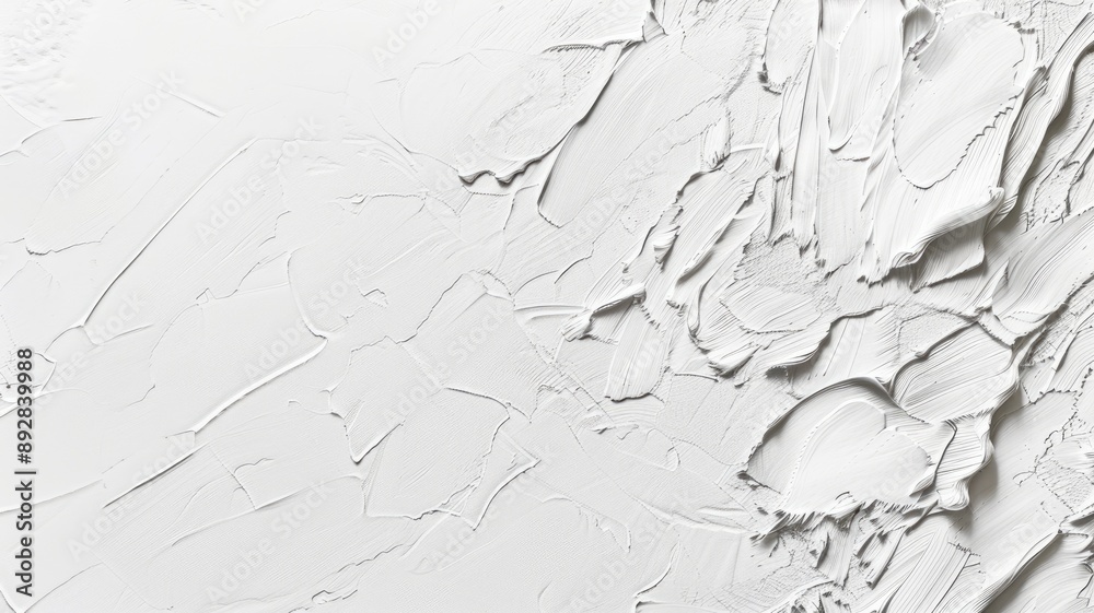 Textured white surface with dynamic brush strokes Textured white surface with dynamic brush strokes