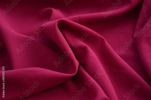 red satin background