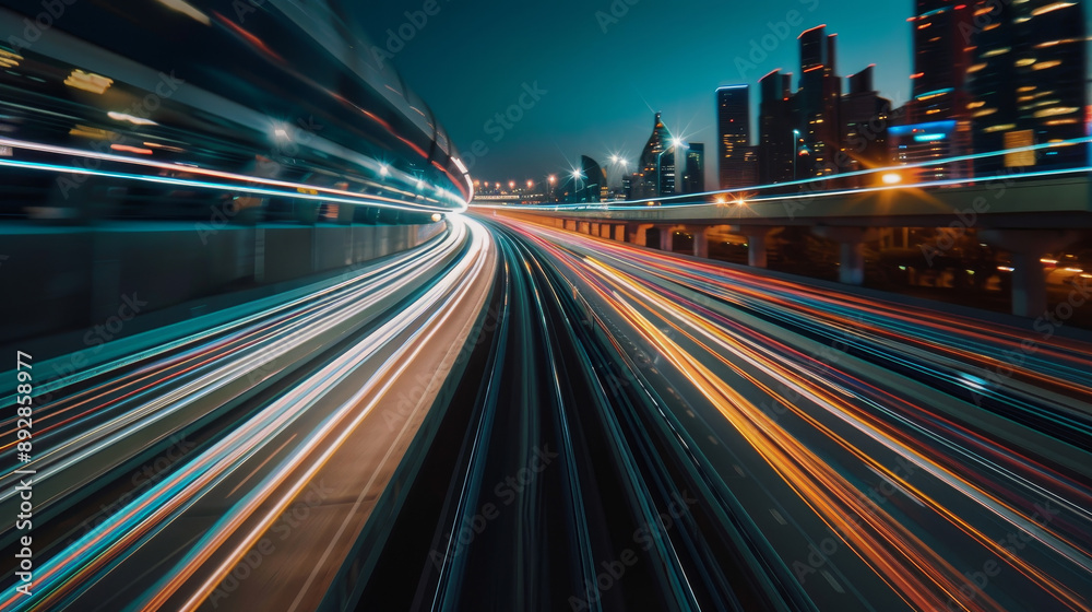 . Hyperloop transportation system connecting cities at high speeds . Hyperloop transportation system connecting cities at high speeds