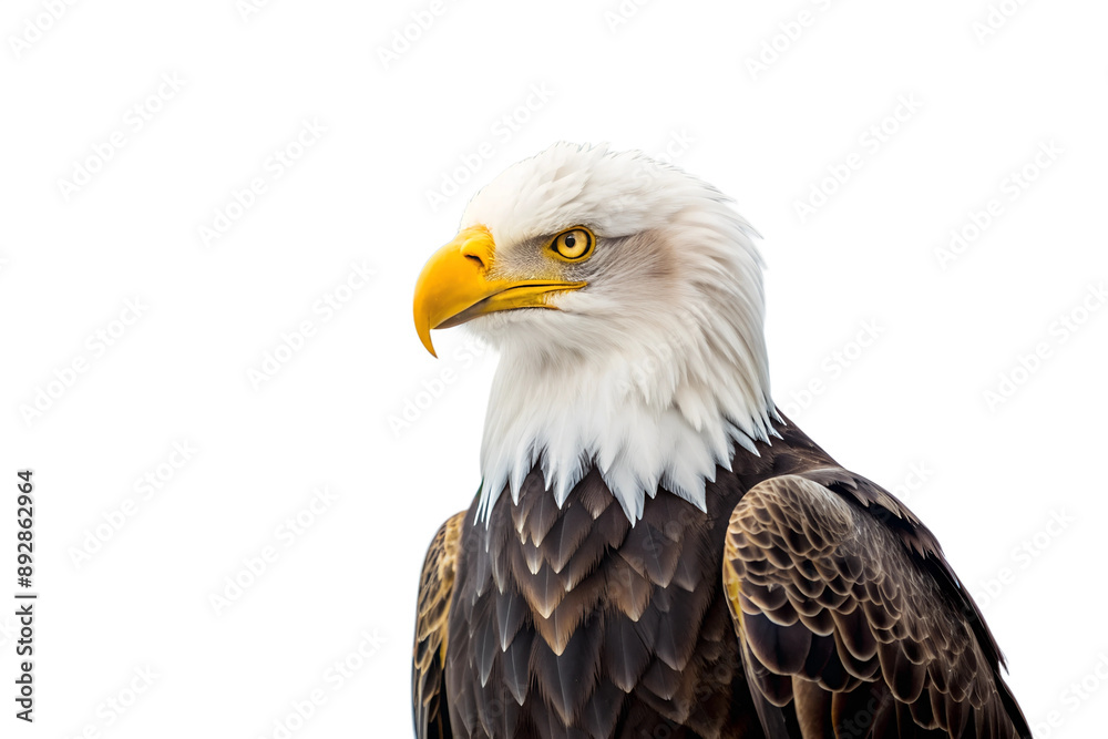 Close-Up Portrait of a Bald Eagle Close-Up Portrait of a Bald Eagle