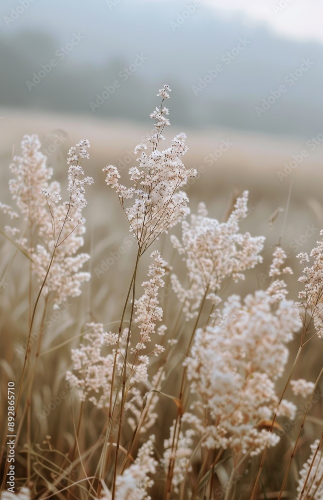 Fototapeta premium Golden Grass in Afternoon Sun