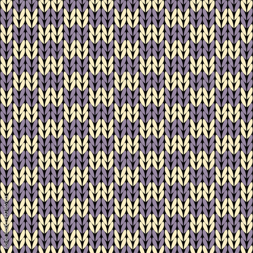 Knitted background pattern wallpaper knitting decorative print handmade textile knitting handiwork 