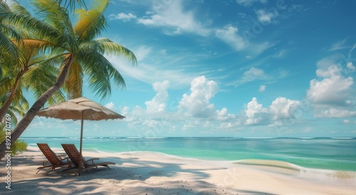 Tropical Beach Relaxation