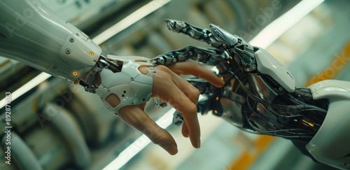 Human and Robot Hands Reaching
