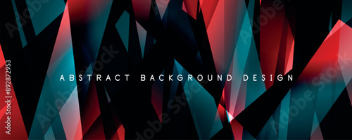 Breaking Glass Background, Kaleidoscope effect. Transparent Straight Lines. Dynamic Light Rays effect. Vector Illustration For Wallpaper, Banner, Background, Card, Book Illustration, landing page