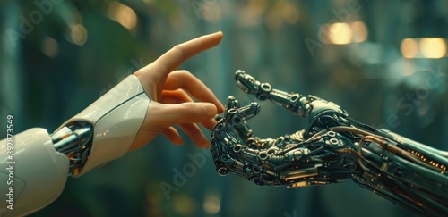 Human and Robot Hands Reaching