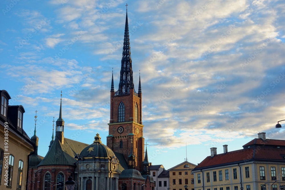 Fototapeta premium Stockholm, the capital of Sweden, quickly became one of my favorite stops in Europe