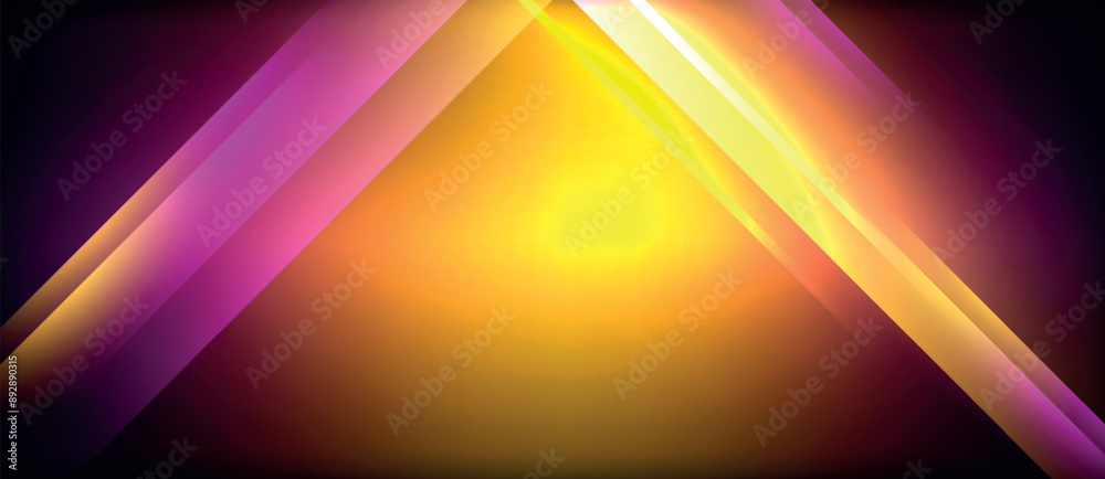 Neon glowing circle rays, light round lines in the dark, planet style neon wave lines. Energetic electric concept design for wallpaper, banner, background Neon glowing circle rays, light round lines in the dark, planet style neon wave lines. Energetic electric concept design for wallpaper, banner, background