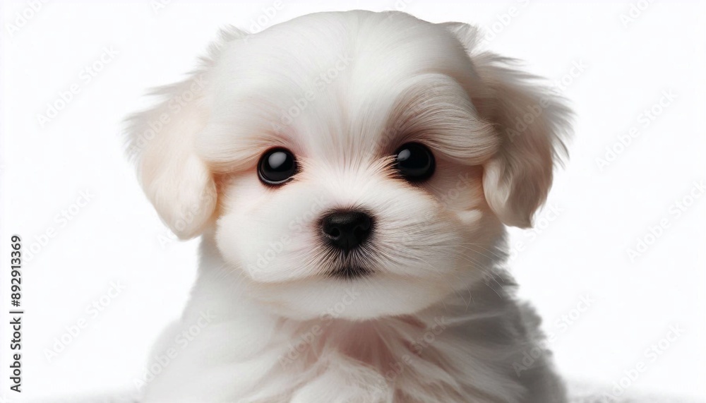 Obraz premium Niedlicher Malteser Welpe