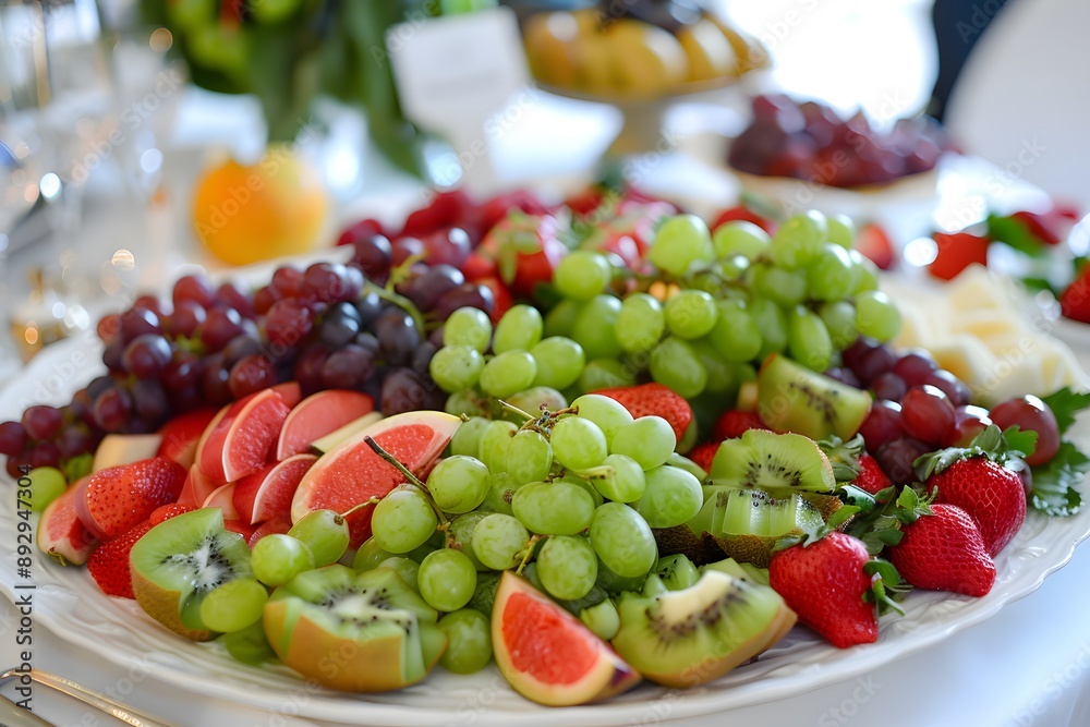 A Fresh and Vibrant Fruit Platter A Fresh and Vibrant Fruit Platter