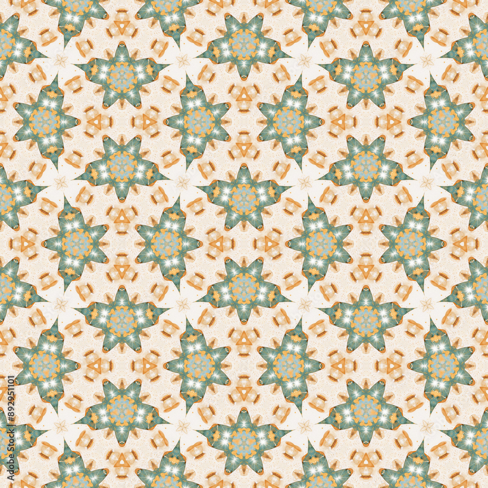 Obraz premium Seamless repeating abstract geometric pattern for backgrounds and textures 