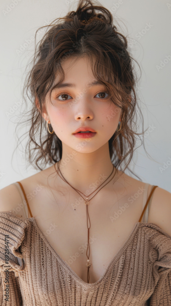 A beautiful Asian girl A beautiful Asian girl