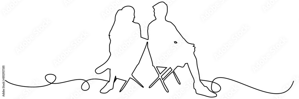 line art couple portrait illustration background line art couple portrait illustration background