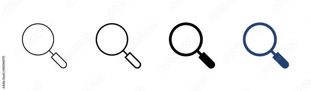 Search icon set. search magnifying glass icon Search icon set. search magnifying glass icon