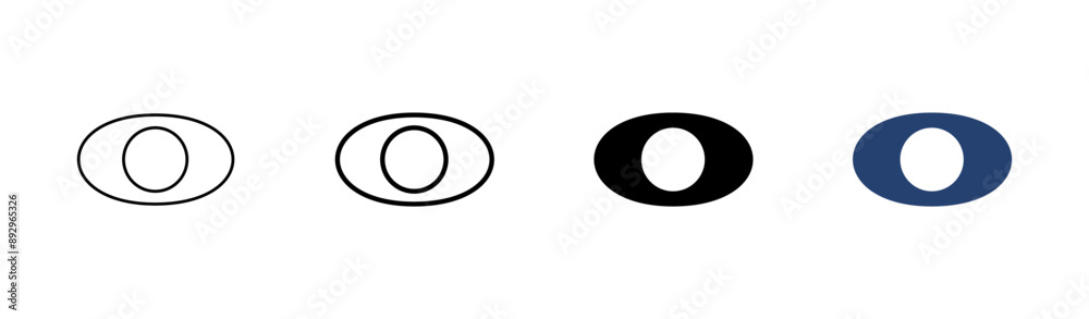 Eye icon set. Eye vector icon. Look and Vision icon. Eye icon set. Eye vector icon. Look and Vision icon.