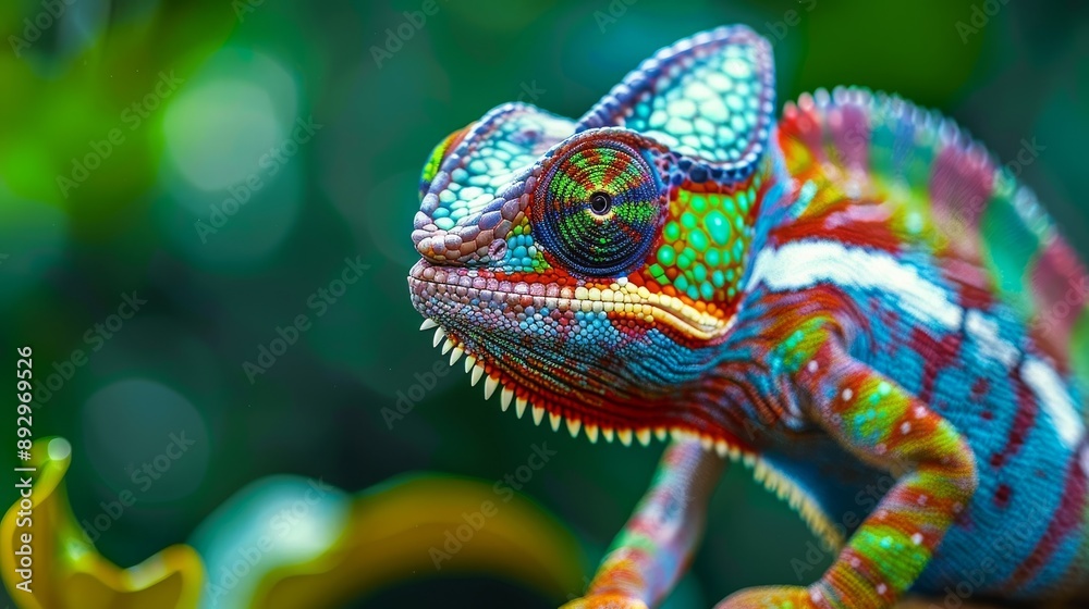 Obraz premium カメレオン