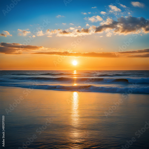 Make a wish while looking at the wide, big sea.
