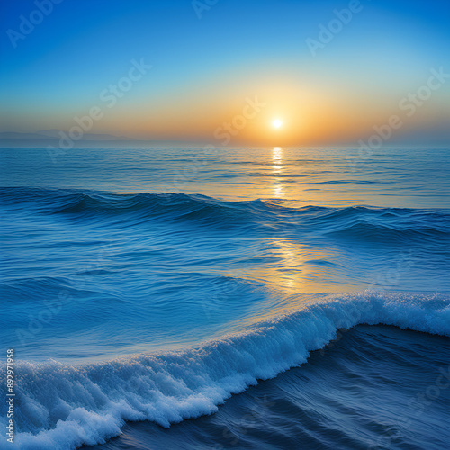 Make a wish while looking at the wide, big sea.