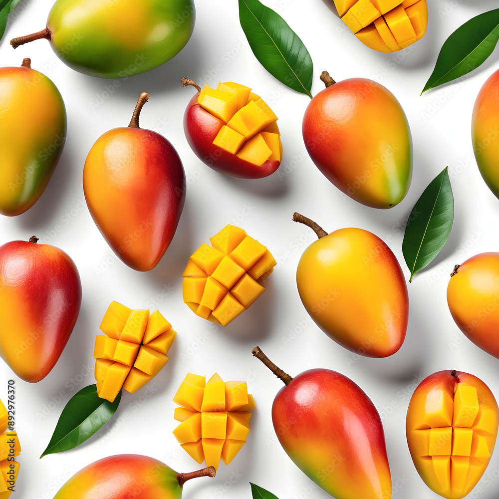 Fresh and delicious looking mango Fresh and delicious looking mango