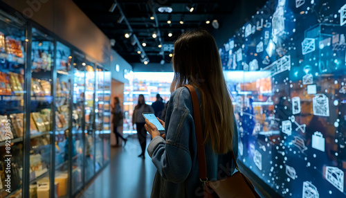person shopping in the digital market