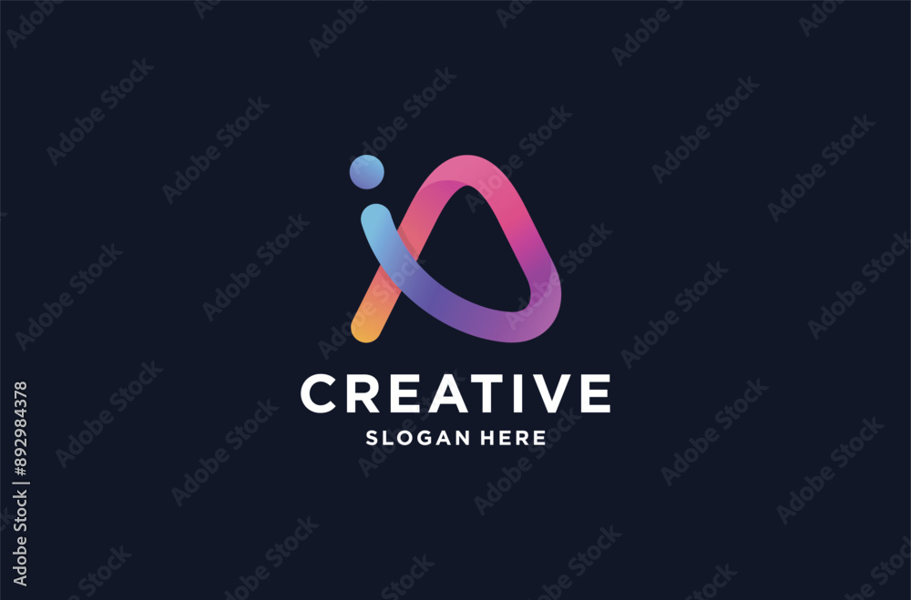 initial a logo mark premium vector initial a logo mark premium vector