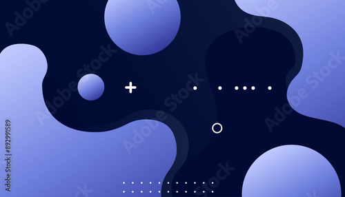 Abstract blue background. Creative illustration for poster, web, landing, page, cover, EPS 10

