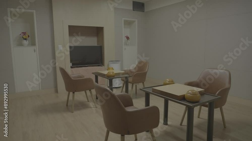 A resting place, a cafeteria