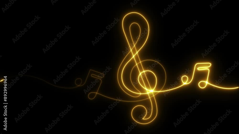 Musical notes. Music sheet. Line art. Musical symbols. Isolated on black background. Neon lines. Glowing music icons. Treble Clef. Music note. Music love. Melody, classical, sound design. Musical art Musical notes. Music sheet. Line art. Musical symbols. Isolated on black background. Neon lines. Glowing music icons. Treble Clef. Music note. Music love. Melody, classical, sound design. Musical art