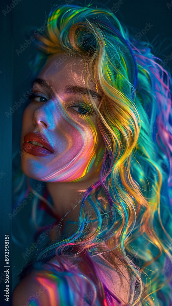 Women transmitting beauty Women transmitting beauty